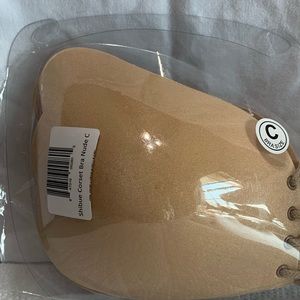 Self stick lace up bra